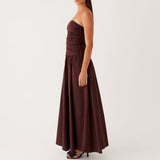 Joséphine Strapless Floor-Length Dress