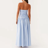 Joséphine Strapless Floor-Length Dress