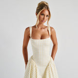 Como A-Line Midi Dress
