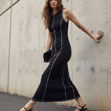 Mireya Women’s Sleeveless Knit Maxi