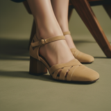 The Arden Suede Heel