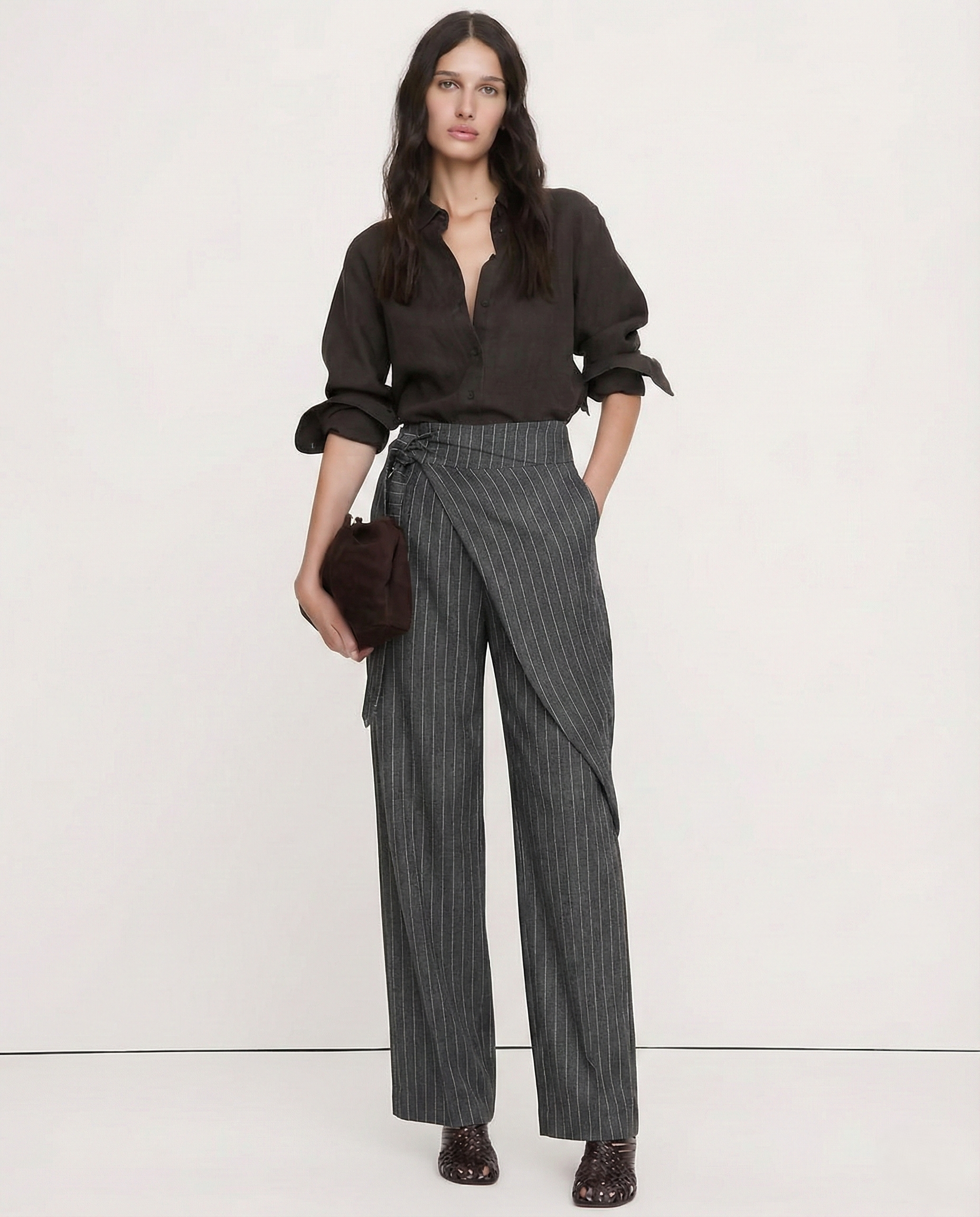 The Everyday Wide-Leg Pant In Cotton