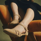 The Arden Suede Heel