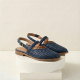 Italian Woven Leather Flats