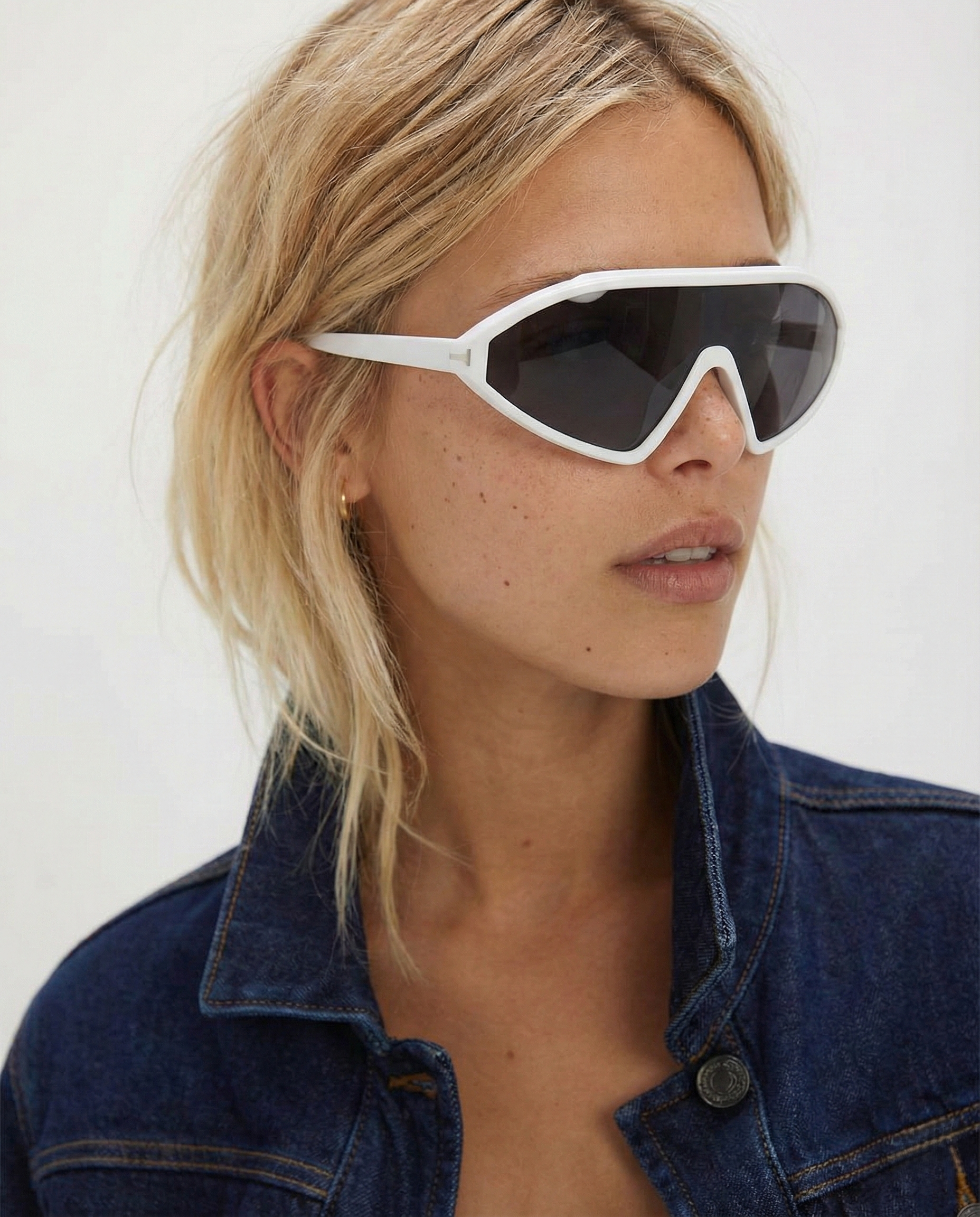 Natasha Linea Rossa Angled Sunglasses