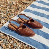 Italian Woven Leather Flats