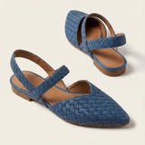 Italian Woven Leather Flats