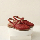 Italian Woven Leather Flats