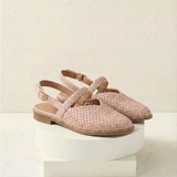 Italian Woven Leather Flats