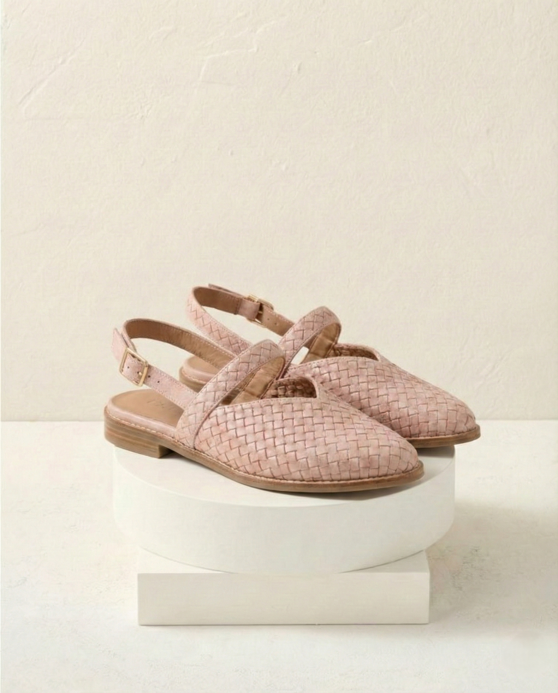 Italian Woven Leather Flats