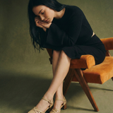 The Arden Suede Heel