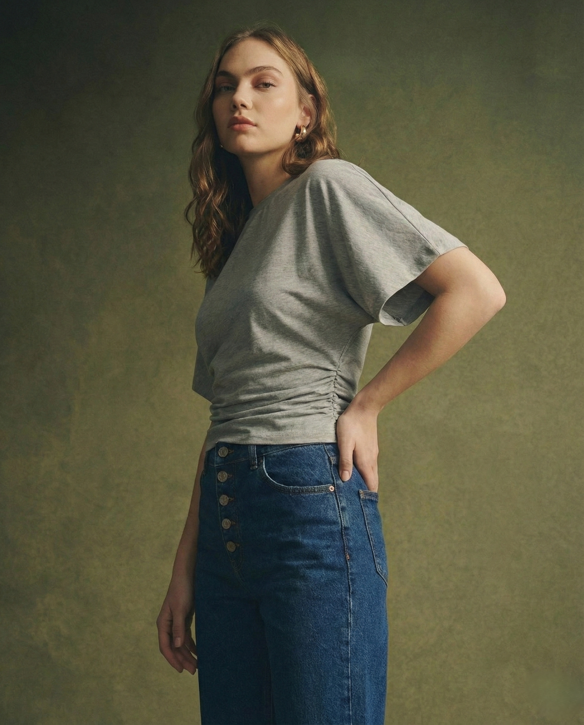 Arden Drape Cotton Tee