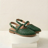 Italian Woven Leather Flats