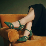 The Arden Suede Heel