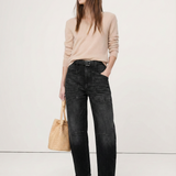 The Camden Structured Barrel Jean Denim