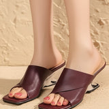 The Verona Sculpted Mule