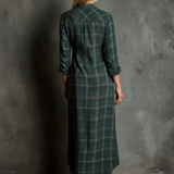 Estelle Plaid Maxi Dress