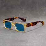 Sedona Gradient Aviator Shades in Camel — Sunglasses