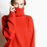 Clémence Oversized Cashmere Turtleneck