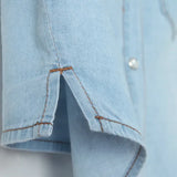 Cool Summer Denim Crop-Top