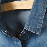 Cool Summer Denim Crop-Top