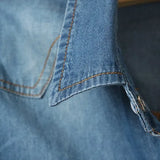 Cool Summer Denim Crop-Top