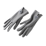 Luxe Touch Pom-Pom Gloves