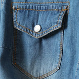 Cool Summer Denim Crop-Top