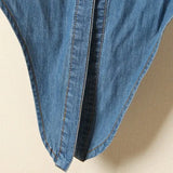 Cool Summer Denim Crop-Top