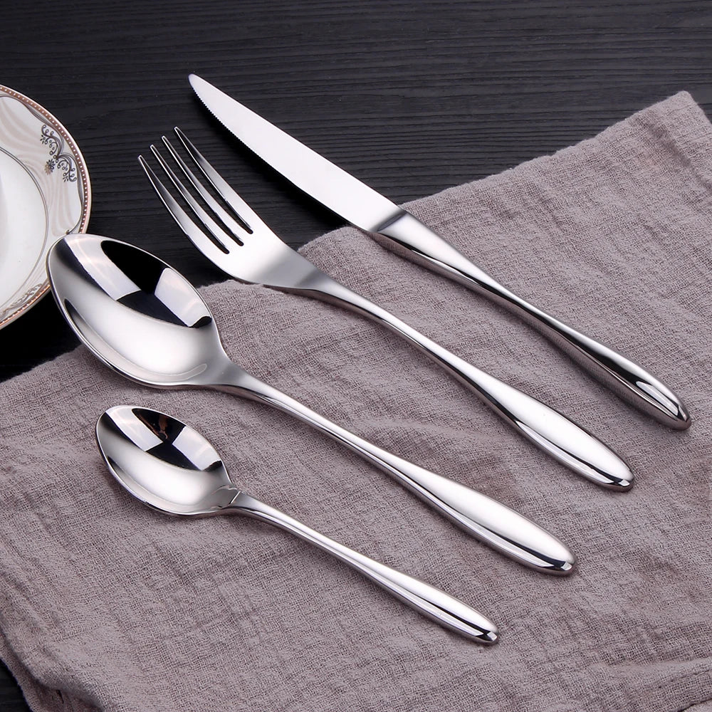 Nordic Artisan Forged Cutlery Set