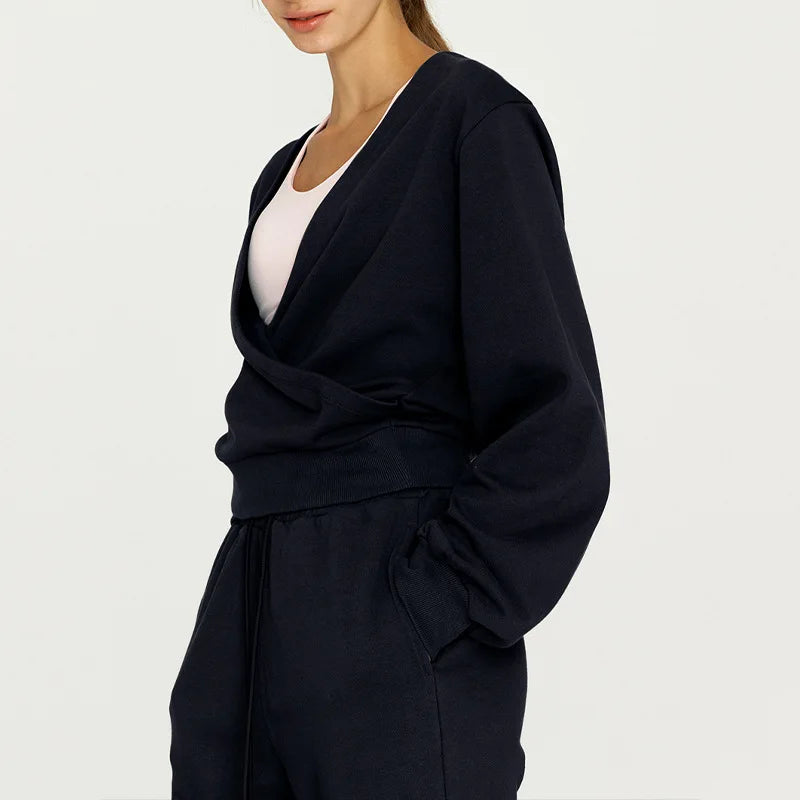 Frankie V-Neck Cotton Pullover