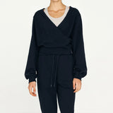 Frankie V-Neck Cotton Pullover