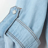 Cool Summer Denim Crop-Top