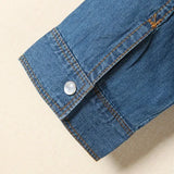 Cool Summer Denim Crop-Top