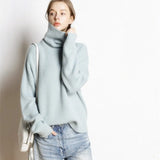 Clémence Oversized Cashmere Turtleneck