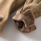 Luxe Touch Pom-Pom Gloves