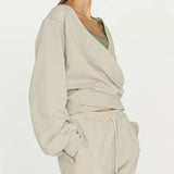 Frankie V-Neck Cotton Pullover