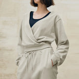 Frankie V-Neck Cotton Pullover