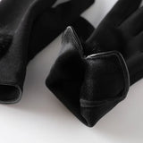 Luxe Touch Pom-Pom Gloves