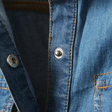 Cool Summer Denim Crop-Top