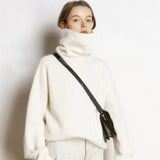 Clémence Oversized Cashmere Turtleneck