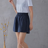 Malia Linen Lounge Shorts