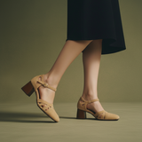 The Arden Suede Heel