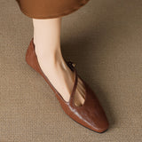 Amalfi Italian Leather Mary Jane Pump
