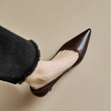 Sorrento Italian Leather Kitten Heel Pump