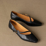 Amalfi Italian Leather Mary Jane Pump