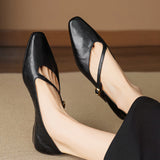 Amalfi Italian Leather Mary Jane Pump