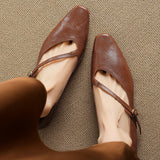 Amalfi Italian Leather Mary Jane Pump