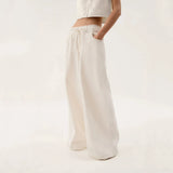 Monaco Drawstring Wide-Leg Jean
