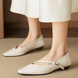 Amalfi Italian Leather Mary Jane Pump